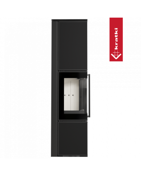 Дровяная печь TORA/L 8 кВт Nero Assoluto-foto4