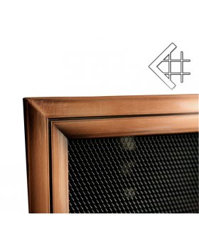 Вентиляционная решетка 17х49 Оскар медь-foto2