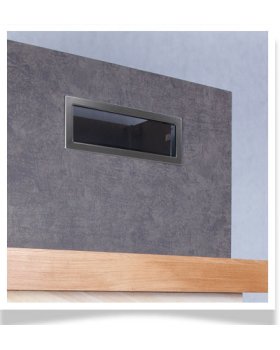 Вентиляционная решетка 11х42 графитовая-foto3