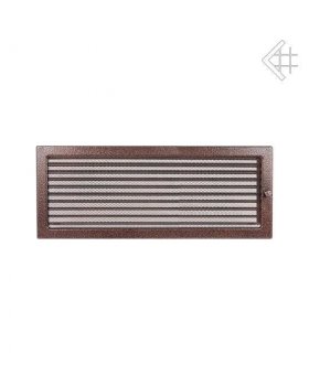 Вентиляционная решетка 22х45 черная/медь пористая с жалюзи