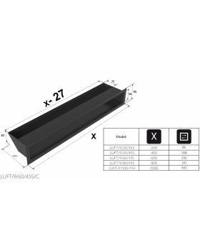 Вентиляционная решетка Люфт бежевая 6x60-foto3
