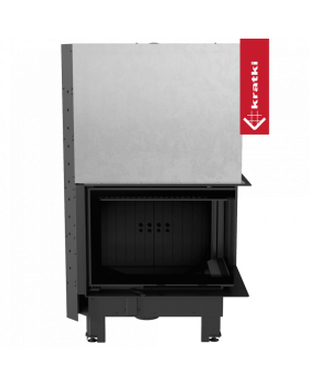 Топка MBZ/P/BS/G, Г-образное стекло справа, гильотина