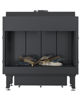 Каминная топка на газу LEO/70/G31/37MBAR, баллонный газ-foto2