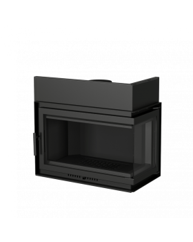 Топка ECT Font/800/R 18 кВт, угловое стекло справа