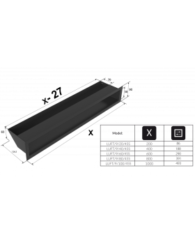 Вентиляционная решетка Люфт белая 9x100-foto3