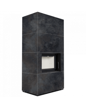 Каминокомплект FLOKI в облицовке OSSIDO NERO-foto6