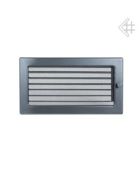 Вентиляционная решетка 17х30 графитовая с жалюзи Вентиляционная решетка 17х30 графитовая с жалюзи