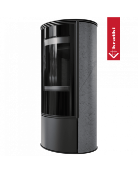 Печь Kratki ERIK, GRAFITE SATIN-foto5