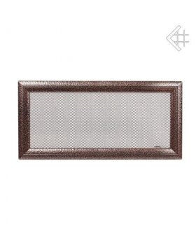 Вентиляционная решетка 17х37 Оскар черная/медь