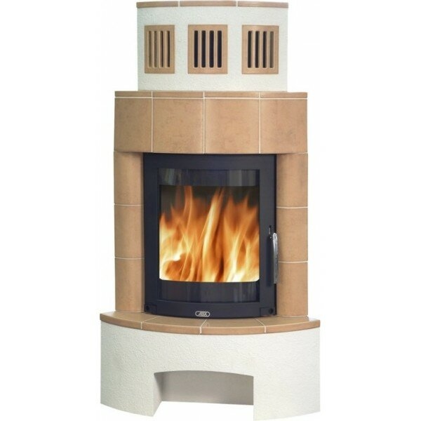 Печь ABX NORMANDIE угловая (калифорния голд) Печь ABX NORMANDIE угловая (калифорния голд)