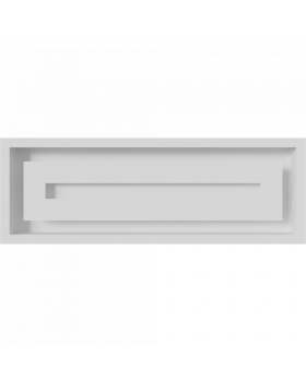 Решетка WIND Белая 17х49-foto3