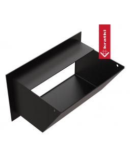 Решётка Kratki Luft 12x20 черная