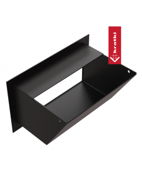 Решётка Kratki Luft 12x20 черная Решётка Kratki Luft 12x20 черная