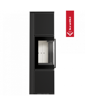 Дровяная печь TORA/M 8 кВт Nero Assoluto-foto4