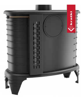 Печь-камин Kratki Koza/K8 чугунная (термостат)-foto5