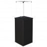 Газовый нагреватель PATIO MINI/M/G31/37MBAR/S - сталь, с ручным управлением