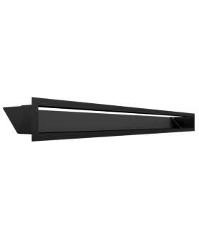 Вентиляционная решетка Люфт черная 9x100-foto2