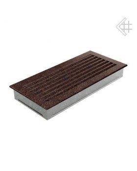 Вентиляционная решетка 17x37 FRESH черная медь пористая