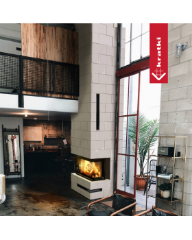 Топка Kratki PRO LUCY/14/P/NEW угловое стекло справа-foto9