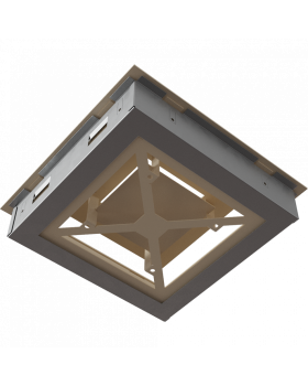 Решетка WIND Бежевая 22х22-foto8