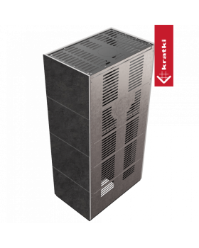 Каминокомплект FLOKI в облицовке FOKOS GRAFITE-foto7