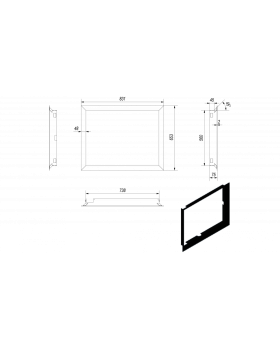 Рамка к топкам MBA-foto5