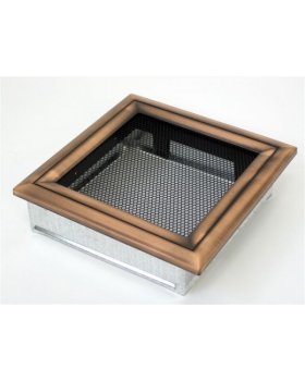 Вентиляционная решетка 17х17 Оскар медь Вентиляционная решетка 17х17 Оскар медь