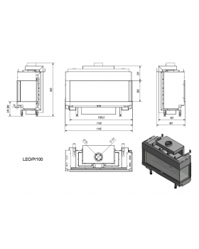 Газовая топка LEO/P/100/G20 (магистральный газ)-foto3