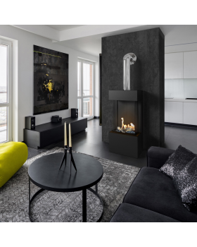 Каминокомплект газовый Kratki PRO LEO HOME BOX LP/45/68/G31/37MBAR/C (баллон)-foto6