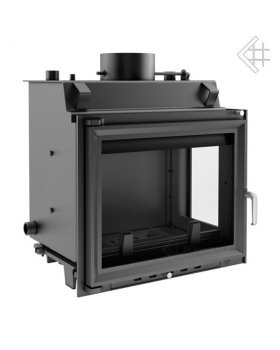 Топка с водяным контуром MAJA/PW/BP/12/W, стекло справа, змеевик