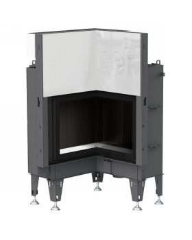 Топка BeF FLAT V4L, внутренний угол, гильотина,рамка черная