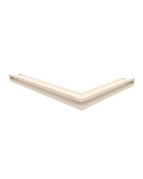 Вентиляционная решетка Люфт угловая левая бежевая 60-foto4