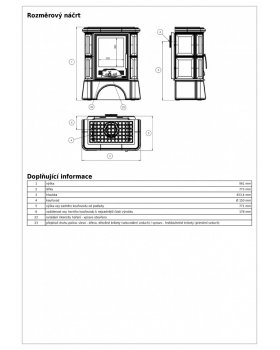 Печь-камин ABX BAVARIA K, с кафельным цоколем, керамическая-foto5