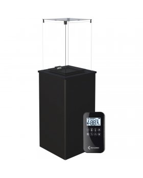 Газовый нагреватель PATIO MINI/G31/37MBAR/S - сталь, с пультом ДУ