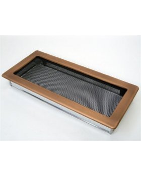 Вентиляционная решетка 17х37 гальваника под медь Вентиляционная решетка 17х37 гальваника под медь