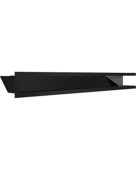 Люфт угловая 9/40/80 см левая черная-foto3