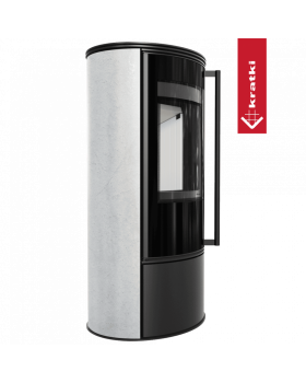 Печь Kratki ERIK, WHITE NATURAL-foto7