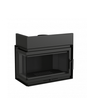 Топка ECT Font/800/L 18 кВт, угловое стекло слева