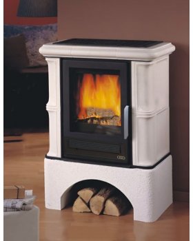 Печь-камин ABX BAVARIA LI керамическая, с чугунной топкой-foto2