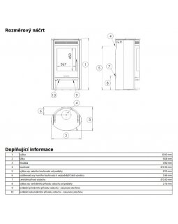 Печь-камин ABX Arktis 6-foto5