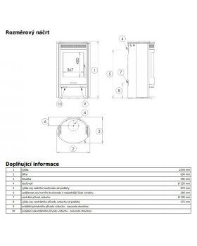 Печь-камин ABX Arktis 6-foto5