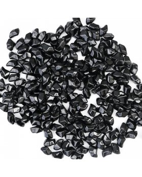 Декоративные элементы Fire Glass  КРИСТАЛЛ ЧЕРНЫЙ (1кг)-foto2