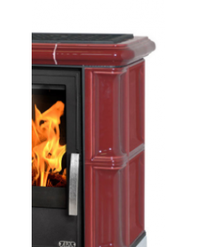 Печь-камин ABX BAVARIA K, с кафельным цоколем, керамическая-foto7