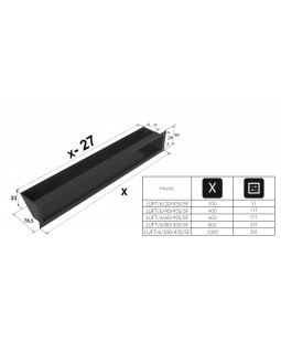 Люфт Kratki SF черная 6x100-foto3