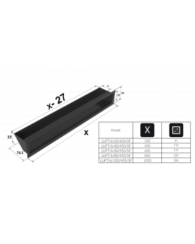 Люфт Kratki SF черная 6x100-foto3