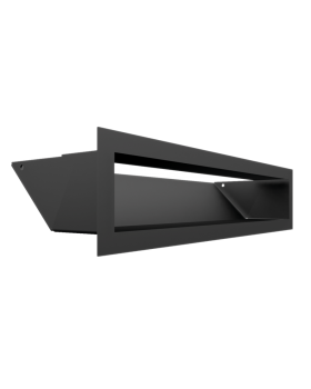 Вентиляционная решетка Люфт черная 9x40-foto2