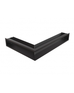 Решётка Kratki Luft 547х766х120 угловая правая черная 45S-foto2