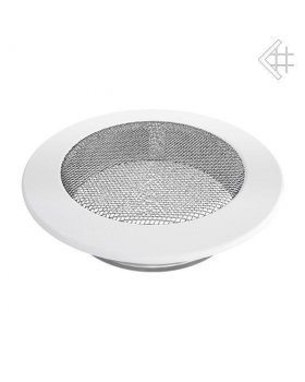 Вентиляционная решетка КРУГЛАЯ белая д.150