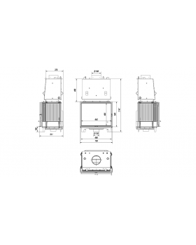 Топка с водяным контуром FRANEK/PW/12/W-foto3