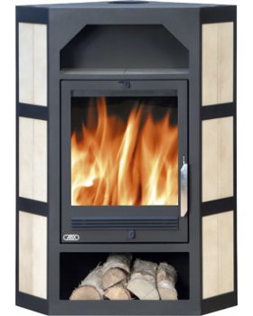 Печь-камин ABX Lahti угловой Печь-камин ABX Lahti угловой